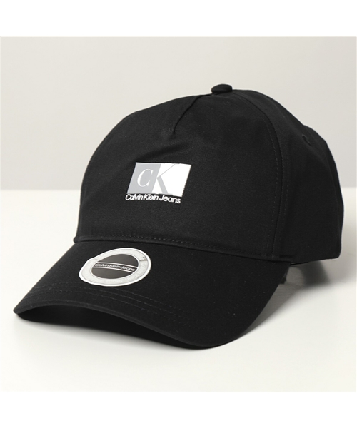 【Calvin Klein(カルバンクライン)】ベースボールキャップ OPPOSITE PRINT K50K508132 メンズ ロゴ コットン 帽子  BDS