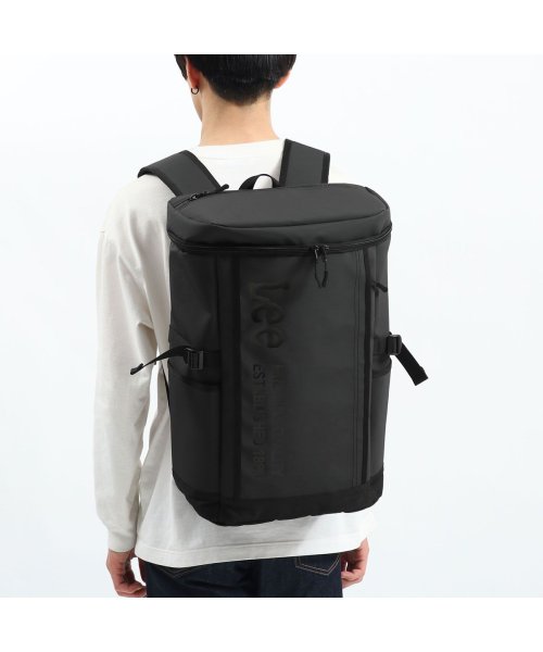Lee リュック 通学 30l ボックス型 スクエア リー Lee リュックサック バックパック 撥水 高校生 中学生 大容量 A3 Pc 3 4901 リー Lee Magaseek