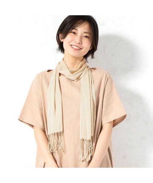 ストール 春夏 Uvカット 接触冷感 ポリエステル レーヨン ニュアンスカラー 無地 薄手 レディース 結婚式 春 夏 Uvケア 紫外線 マフラー ショール 日 エクレボ Exrevo Magaseek
