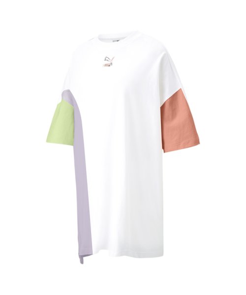 PUMA(プーマ)/ウィメンズ MIS Tシャツ ドレス/PUMAWHITE