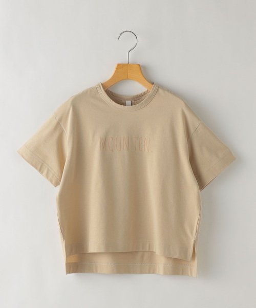 SHIPS KIDS(シップスキッズ)/【SHIPS KIDS別注】MOUN TEN.:オーガニック コットン ビッグ TEE(110～140cm)/キャメル