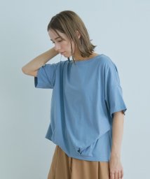 KELEN(KELEN)/「KELEM/ ケレン」ヘムタックワイドTシャツ"STACY"/LTBLUE
