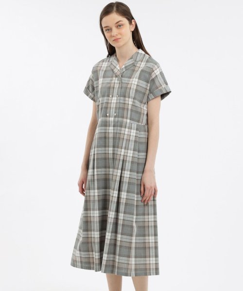 セール 店舗限定 サマータータンチェックワンピース マッキントッシュ フィロソフィー Mackintosh Philosophy Magaseek