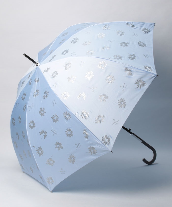 セール】傘 ”サテングリッター”(504524774) ランバンオンブルー（傘）(LANVIN en Bleu(umbrella))  MAGASEEK