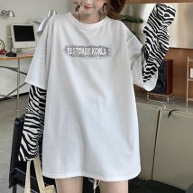 miniministore/Tシャツ レディース トップス 重ね着風/504587862