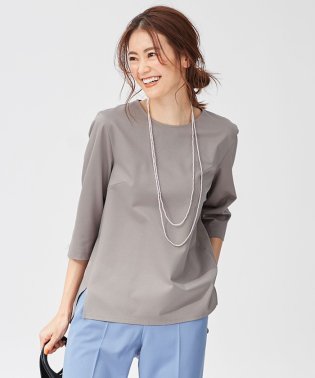 NIJYUSANKU/【マガジン掲載】コットンツイルジャージー フレア プルオーバー(番号2H39)/504621836