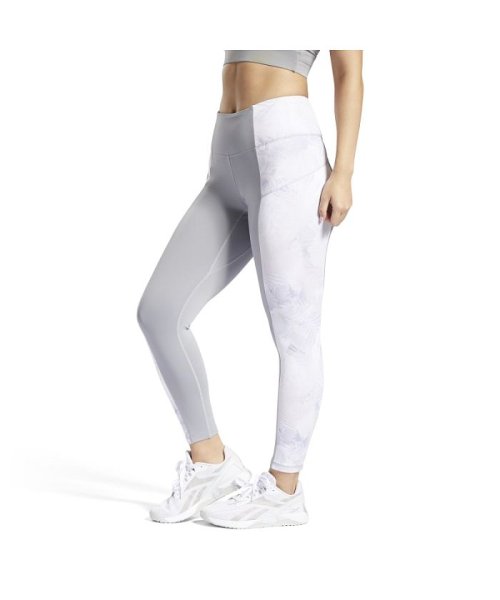 Reebok(リーボック)/KIREIFIT TIGHTS AOP/グレー