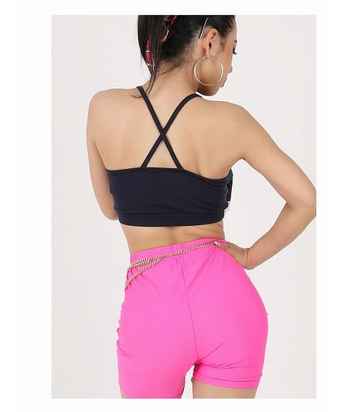 セール カップ付 ベアトップ キャミソール タンクトップ インナー ダンス ボムシェル Bombshell Magaseek