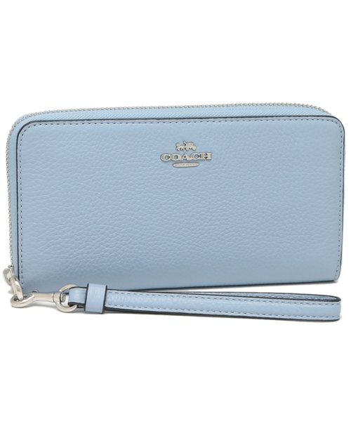 セール コーチ アウトレット 長財布 ブルー レディース Coach C4451 Svs9x コーチ Coach Magaseek