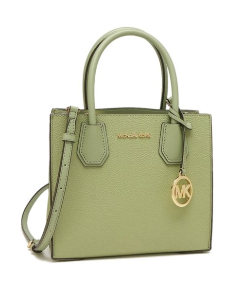 セール マイケルコース アウトレット ハンドバッグ ショルダーバッグ マーサー グリーン レディース Michael Kors 35s1gm9m2l Light Sag マイケルコース Michael Michael Kors Magaseek