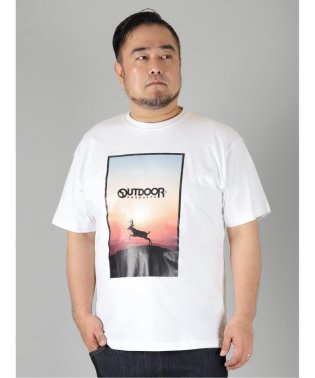 GRAND-BACK/【大きいサイズ】アウトドアプロダクツ/OUTDOOR PRODUCTS 綿天竺 クルーネック 半袖 メンズ Tシャツ カットソー カジュアル インナー ビジネス/504635210