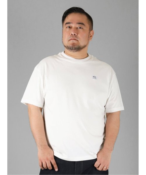 GRAND-BACK(グランバック)/【大きいサイズ】オーシャン パシフィック/Ocean Pacific ドライ天竺 クルーネック半袖Tシャツ /ホワイト
