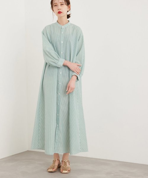 セール Web限定 リネン混aラインシャツワンピース ロペピクニック Rope Picnic Magaseek