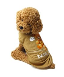 HAPPY DOG!!(はっぴーDOG！！)/犬 服 犬服 犬の服 タンクトップ 着せやすい くま クマ 熊 ドッグウェア 【春 夏 春夏 夏服 春物】/ブラウン
