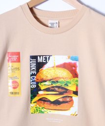 ALWAYS GOOD TIME NEW BASIC STORE(オールウェイグッドタイムニューベーシックストア)/Metabolic Junkie Club/ハラペコCHEESE BURGER Ｔシャツ/クリーム