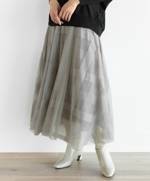 Soeur7 チュールチェックスカート メドックアーカイブ Medoc Archive Magaseek