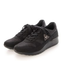 le coq sportif(ルコックスポルティフ)/厚底レースアップスニーカー（LA SEINE LIFT/ LA SEINE LIFT）/ブラック