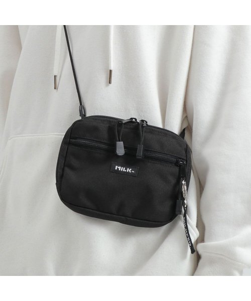 ミルクフェド ショルダーポーチ Milkfed ポーチ Multi Shoulder Pouch 斜めがけ ミニショルダー 小さめ ミルクフェド Milkfed Magaseek