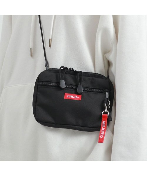 ミルクフェド ショルダーポーチ MILKFED. ポーチ MULTI SHOULDER POUCH 斜めがけ ミニショルダー 小さめ 103212053008(504638201) ミルクフェド(MILK FED) MAGASEEK