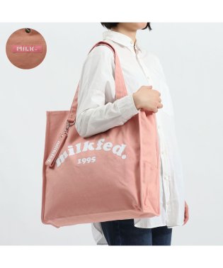 MILK FED/ミルクフェド トートバッグ MILKFED. PIPING SQUARE TOTE COOPER LOGO 軽量 B4 通勤 通学 103212053011/504638202