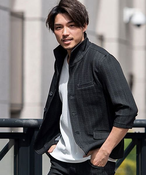 セール Cavaria ワイヤー入りイタリアンカラーストレッチ7分袖ジャケット メンズ ブランド 大人 7分袖 七分袖 セットアップ可 ワイヤー入り イタリアンカラー キャバリア Cavaria Magaseek セール Cavaria ワイヤー入りイタリアンカラーストレッチ7分袖ジャケット メンズ ブランド 大人 7分袖 七分袖 セットアップ可 ワイヤー入り イタリアンカラー キャバリア Cavaria Magaseek