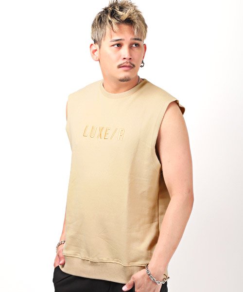 セール Luxer ラグジュ 裏毛ノースリーブtシャツ ノースリーブ メンズ Tシャツ 裏毛 ロゴ 刺繍 プリント クルーネック ラグスタイル Luxstyle Magaseek セール Luxer ラグジュ 裏毛ノースリーブtシャツ ノースリーブ メンズ Tシャツ 裏毛 ロゴ 刺繍 プリント クルーネック ラグスタイル Luxstyle Magaseek