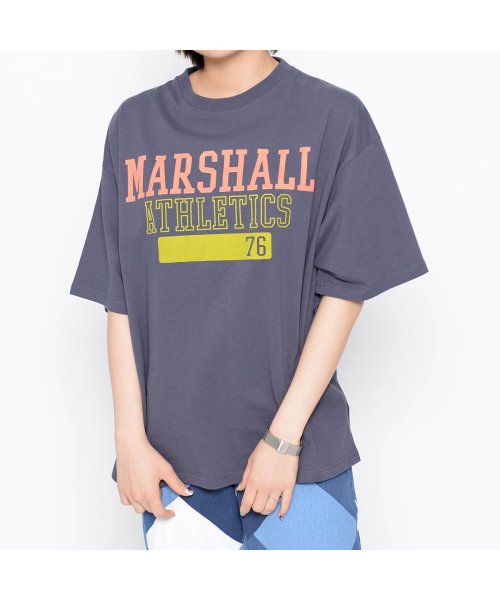 Spiritoso(スピリトーゾ)/MARSHALL アスレチックＴシャツ/ブラック