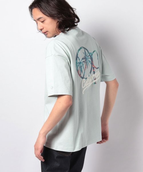 Ocean Pacific MENS(オーシャンパシフィック　メンズ)/【OP】ハンソデ Tシャツ/ブルー系