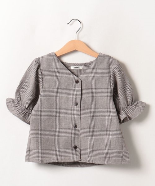 NICE CLAUP KIDS(ナイスクラップ　キッズ)/【one after another】リトワンcheckcandyblouse/柄2