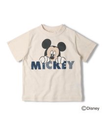 DaddyOhDaddy(ダディオダディ)/【子供服】 Daddy Oh Daddy (ダディオダディ) ミッキーデザインプリント半袖Ｔシャツ 90cm～150cm V36801/ホワイト