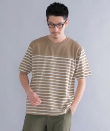 SHIPS MEN/SHIPS: ワッフル パネル ボーダー Tシャツ/504640370