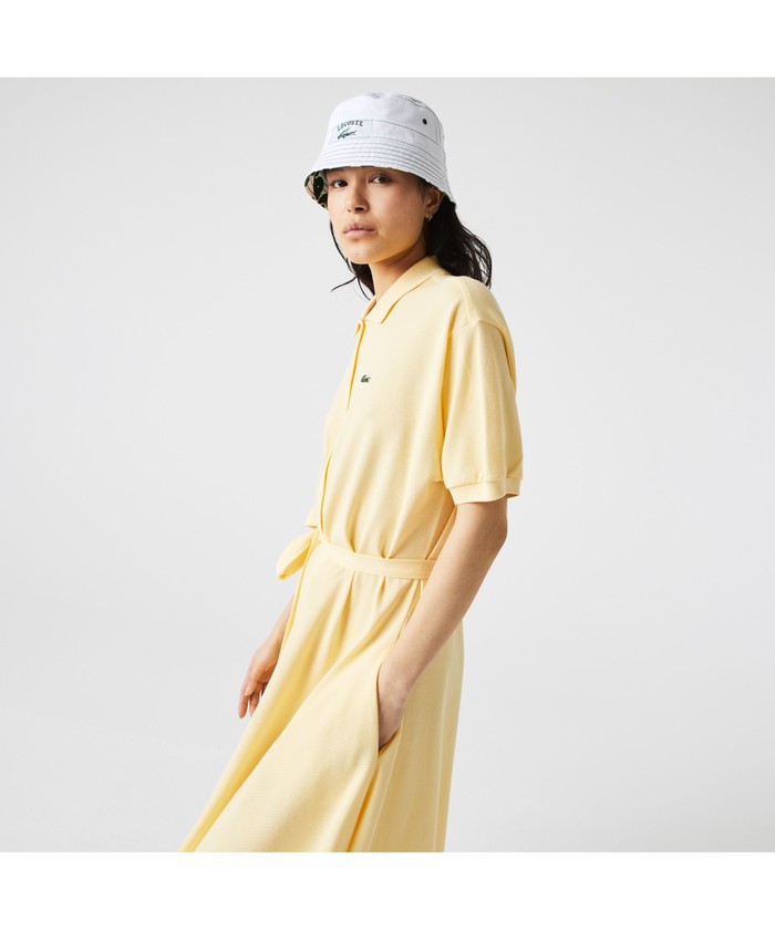 LACOSTE L!VEレディースクレイジーパターンラガーシャツ | LACOSTE ...