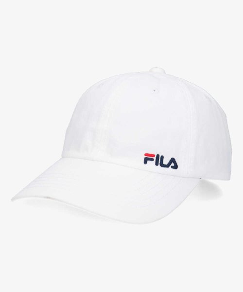 FILA(フィラ)/FILA SMALL LOGO CAP/ホワイト
