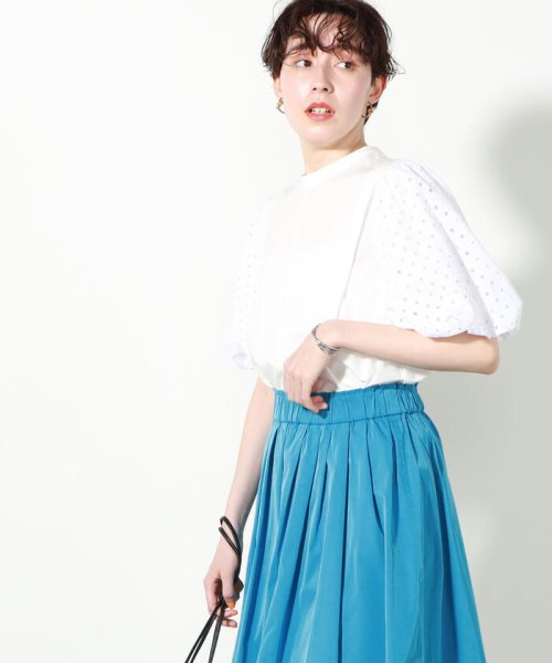 レース切り替えブラウス ノーリーズ Nolley S Magaseek レース切り替えブラウス ノーリーズ Nolley S Magaseek