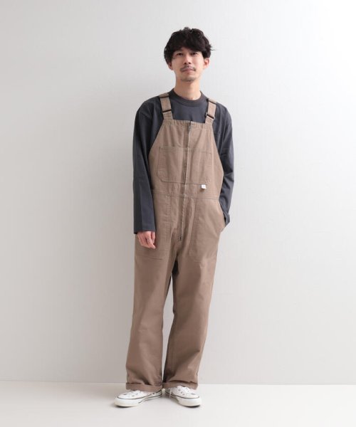 GLOSTER(GLOSTER)/【WORK ABOUT/ワークアバウト】OVERALLS オーバーオール/ベージュ
