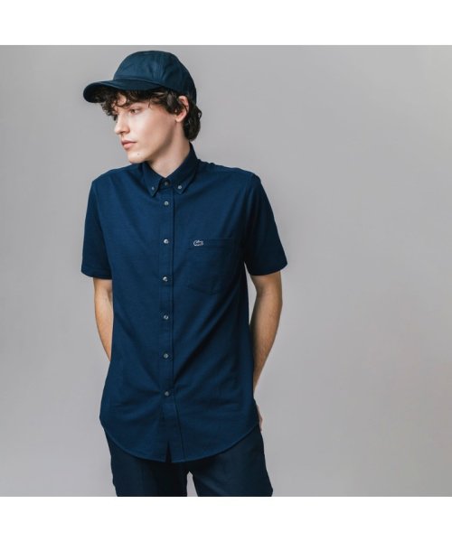 クールマックスブレンド鹿の子地半袖シャツ ラコステ メンズ Lacoste Mens Magaseek クールマックスブレンド鹿の子地半袖シャツ ラコステ メンズ Lacoste Mens Magaseek