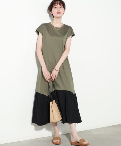 裾切り替えワンピース ノーリーズ Nolley S Magaseek