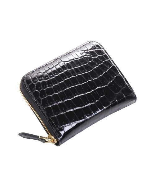 クロコダイルミニ財布ヘンローン社製原皮使用 - 【激安大特価！】