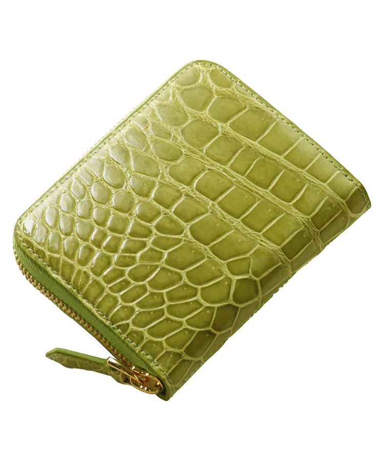 クロコダイルミニ財布ヘンローン社製原皮使用(504642237) | サンキョウ