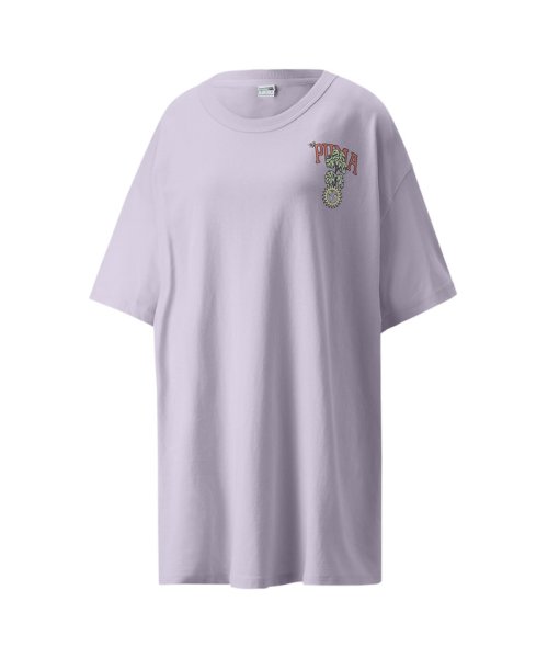 PUMA(PUMA)/ウィメンズ ダウンタウン DOWNTOWN グラフィック Tシャツ ドレス/LAVENDERFOG