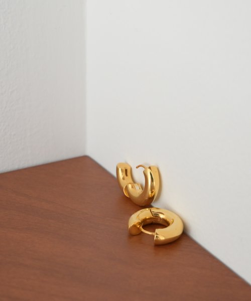 Pt ピーティー ボリュームミニフープピアス シンプル おしゃれ キャナルジーン Canal Jean Magaseek