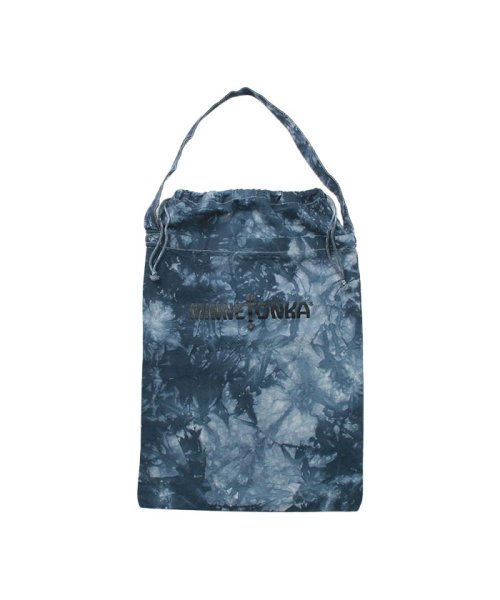 MINNETONKA ACCESSORY(ミネトンカ（アクセサリー）)/MT Drawstring tote bag big 2 Navy【35703311】/Navy