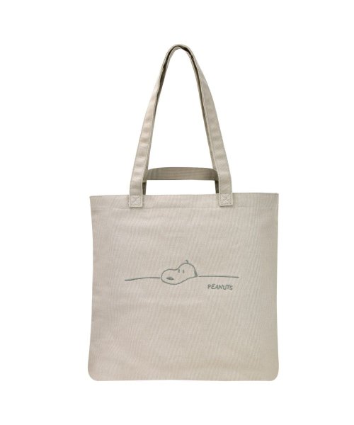 スヌーピー トートバッグ 手提げ バック キャンバス 大容量 縦 2way 綿 コットン 刺繍 レディース 大人 向け 大学生 女子 男子 女の子 男の子 ランナー Runner Magaseek