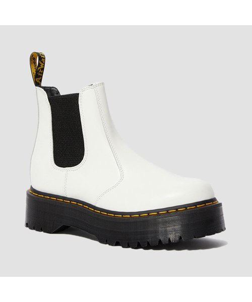 DR.MARTENS(ドクターマーチン)/Dr.Martens 24687001 25055100 QUAD RETRO 2976 CHELSEA BOOTS/ホワイト