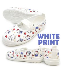 ASAHI SHOES(アサヒシューズ)/上履き Hello Kitty ハローキティ S04 サンリオ アサヒシューズ/ホワイト系1