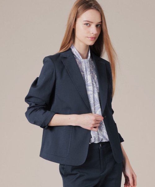 ピケストライプテーラードジャケット Mackintosh London レディース Mackintosh London Magaseek