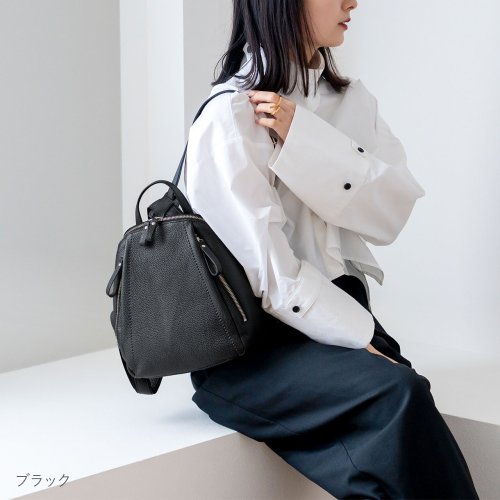 [Jamale]牛革レザーリュック日本製 