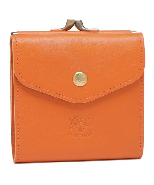 イルビゾンテ 二つ折り財布 オレンジ メンズ レディース Il Bisonte Smw011 Pv0005 Or102 イルビゾンテ Il Bisonte Magaseek