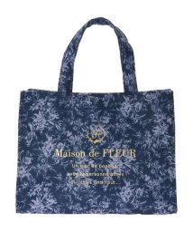 Maison de FLEUR(メゾンドフルール)/classy flower Sトートバッグ/ネイビー