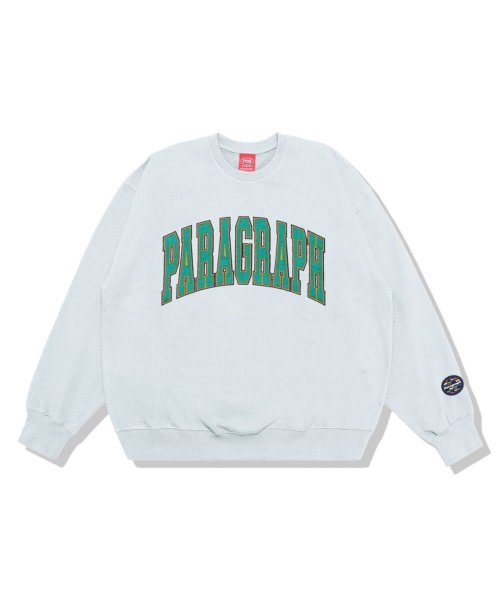 1111clothing(ワンフォークロージング)/パラグラフ スウェット トップス 長袖 正規品 ◆Paragraph Team Classic Sweatshirt◆ 有名 ブランド トレーナー オーバーサイ/ブルー系1